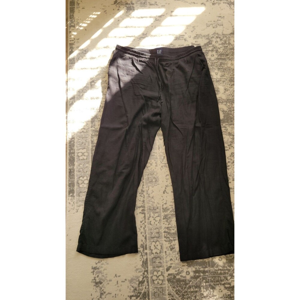 GAP Women's Wide Leg Pants in Black